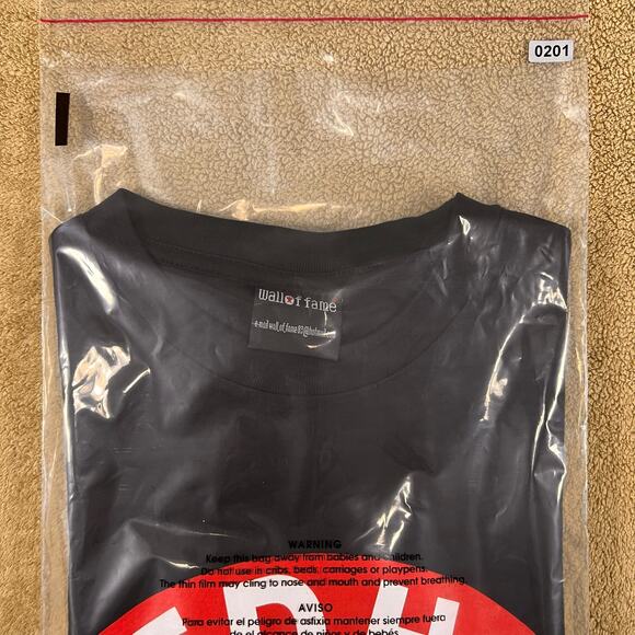 Vintage, NWOT, Red Hot Chili Peppers, Asterisk 1998, Wall of Fame Tag, Size: M, - Picture 8 of 8